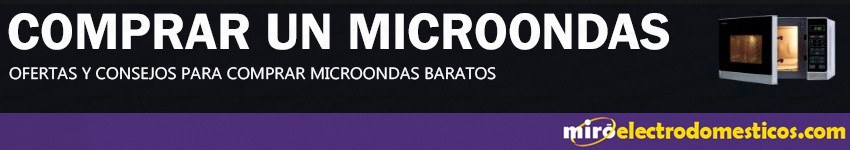 Comprar microondas catálogo de Miró